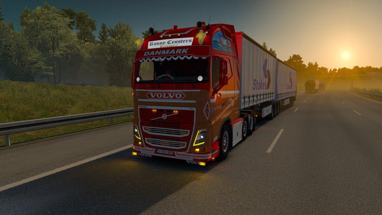 Ronny Ceusters Volvo FH16 540 1.36 ETS2 Euro Truck