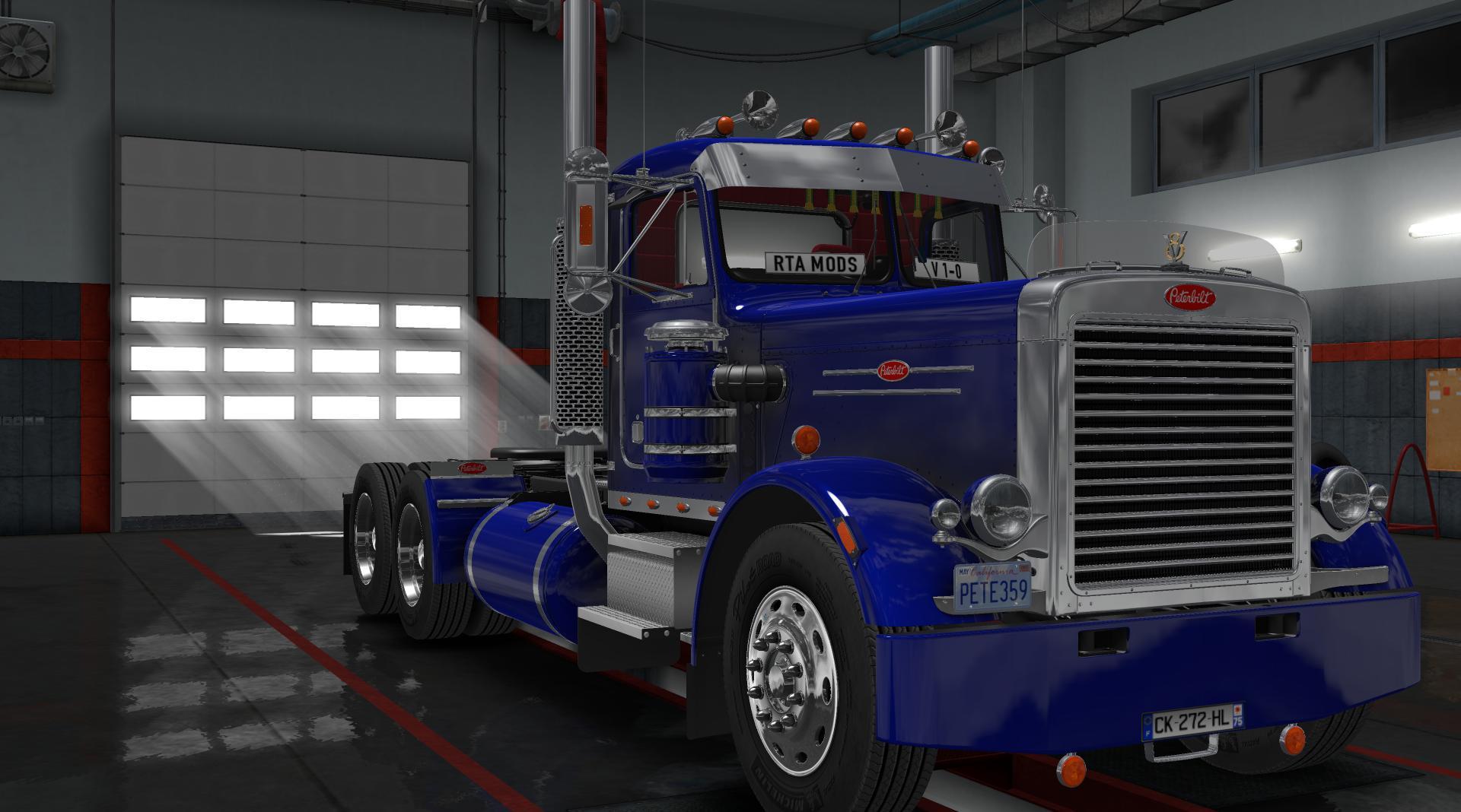 PETERBILT 359 v2.3 ETS2 & ATS - Euro Truck Simulator 2 Mods | American
