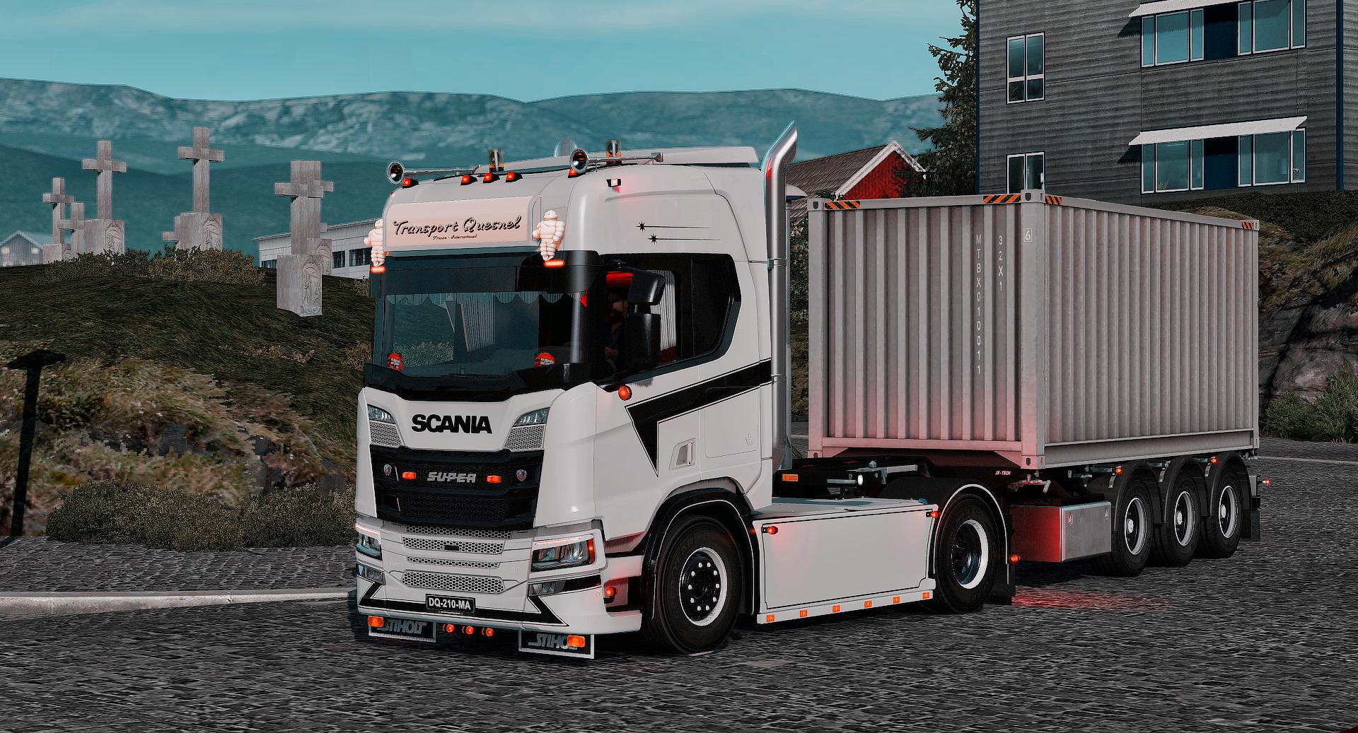 ETS2 - Scania S Skin V1.0 (1.39.x) | Euro Truck Simulator 