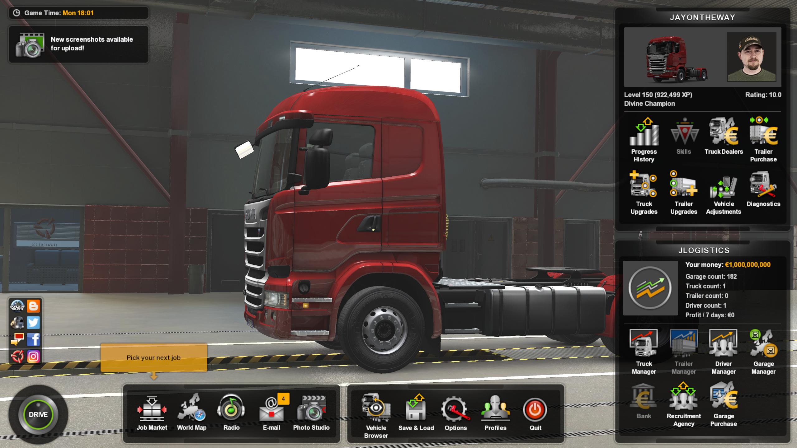Profile for the game version 1.37 v1.0 ETS2 - Euro Truck Simulator 2 Mods