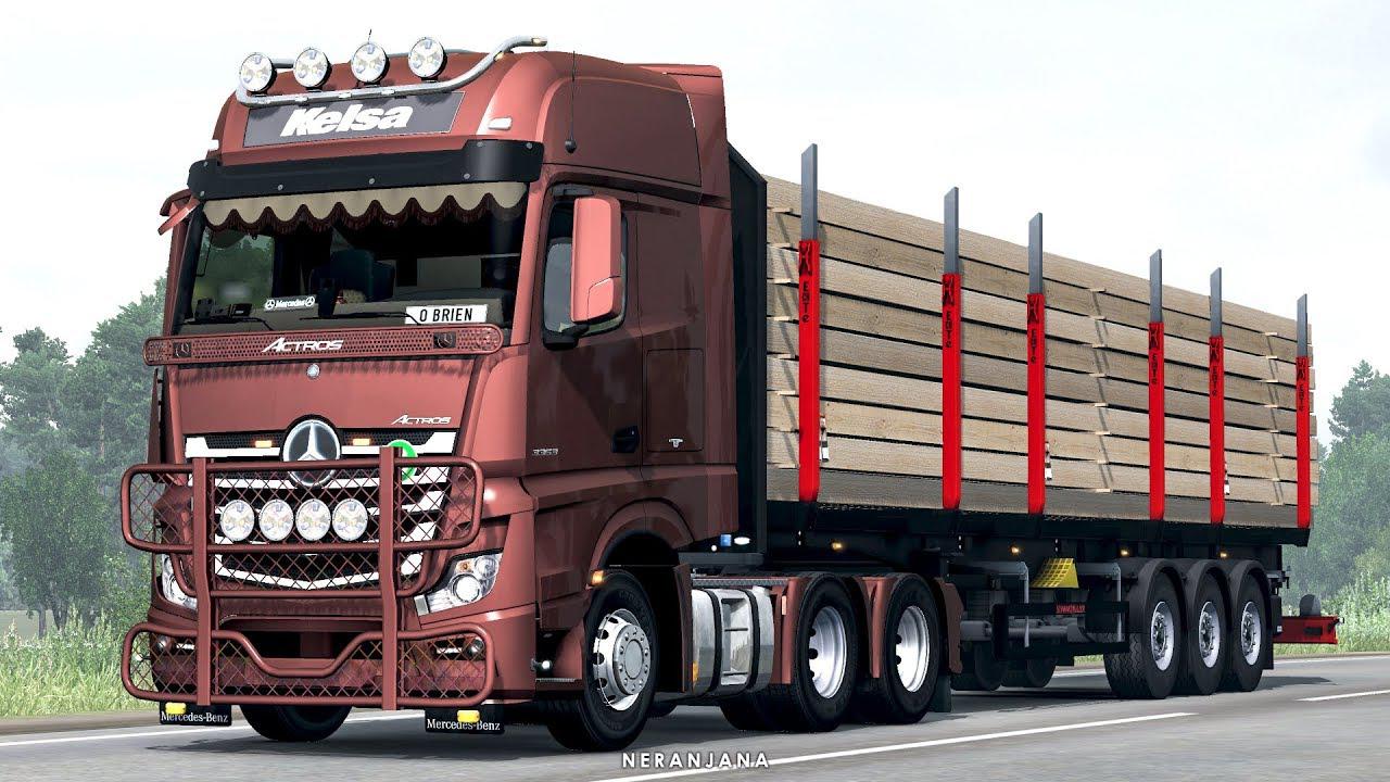 Euro truck simulator 2 - actros tuning pack download mediafire