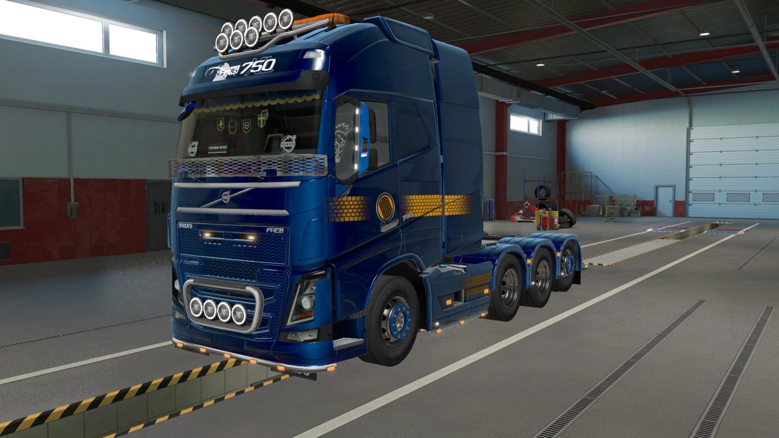 RPIE VOLVO FH16 2012 Fixed v1.37.1.82s ETS2 Euro Truck