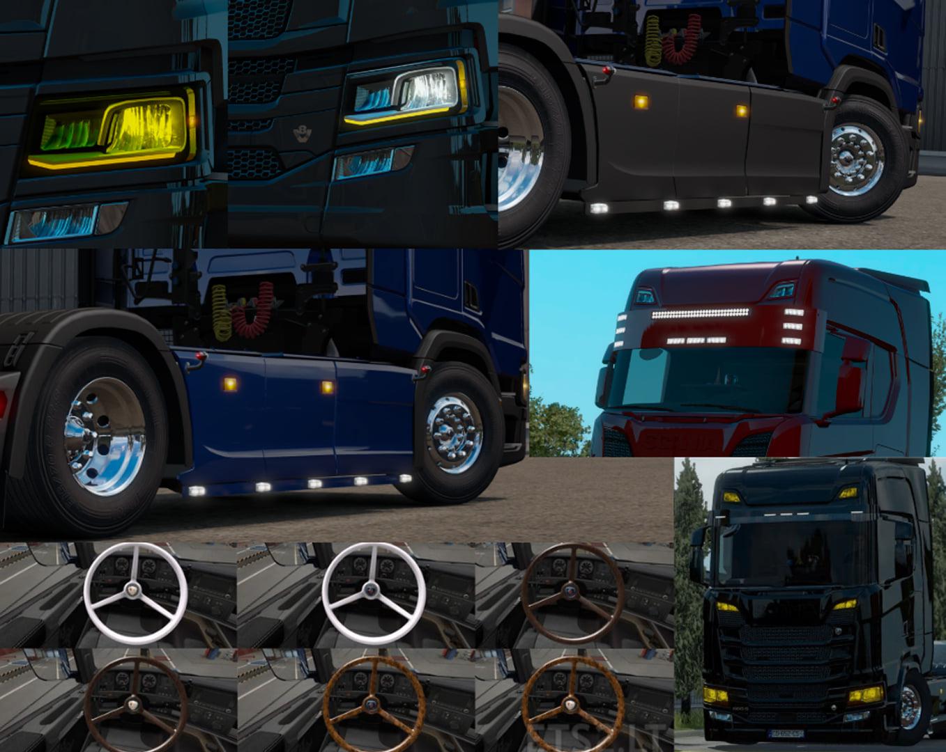 Scania Next Gen Accessories Pack 1.37.x ETS2 - Euro Truck Simulator Mods | American Truck Simulator Mods