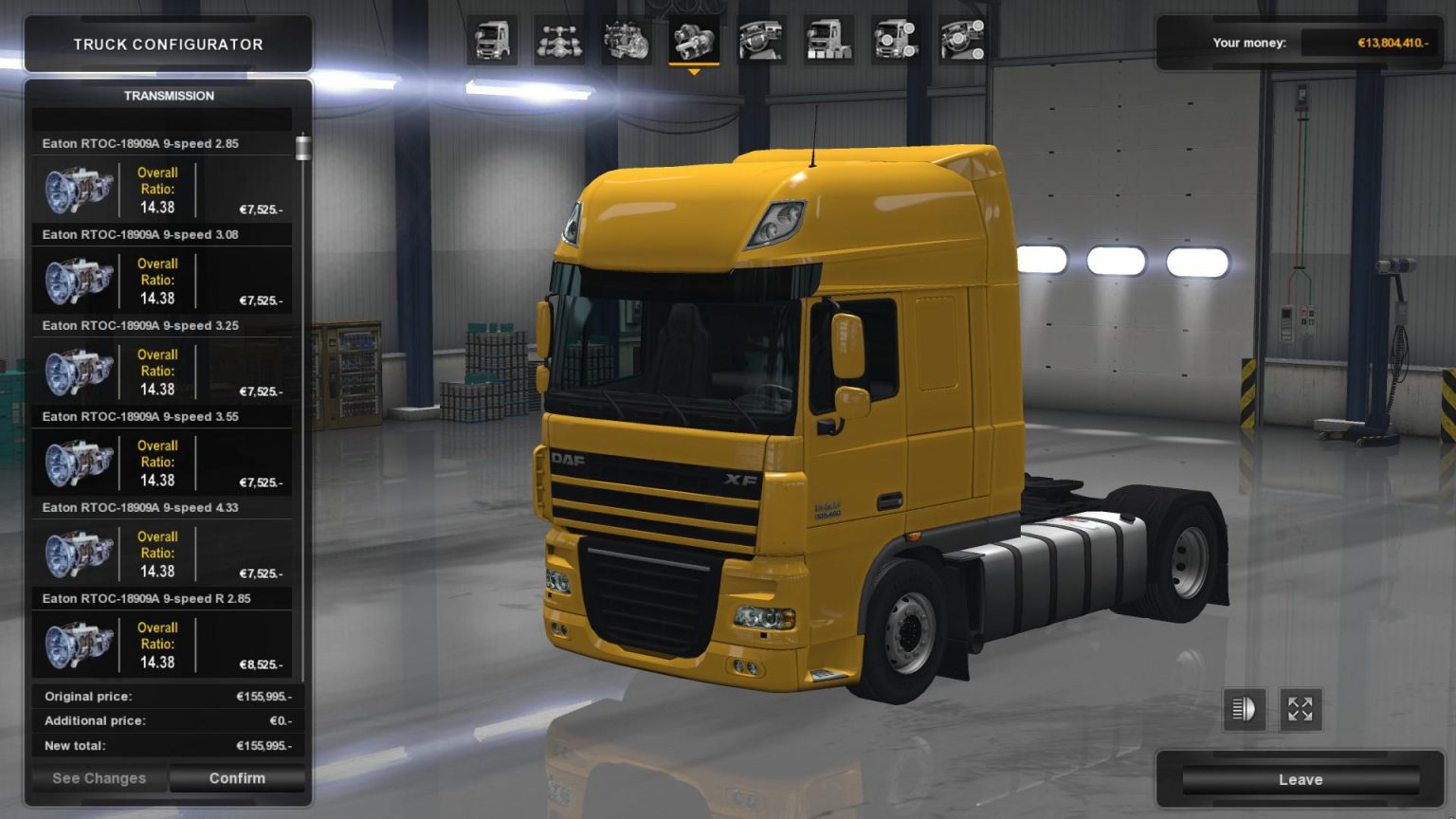 Real Eaton Fuller Transmissions v20.7.8 ETS2 Euro Truck Simulator 2 Mods American Truck