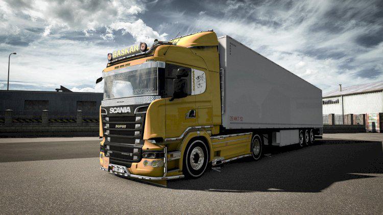 Scania R550 v10 ETS2 - Euro Truck Simulator 2 Mods