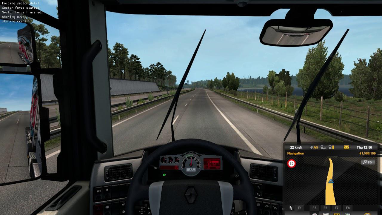 Wipers glass creak sound 1.39 ETS2 Euro Truck Simulator 2 Mods