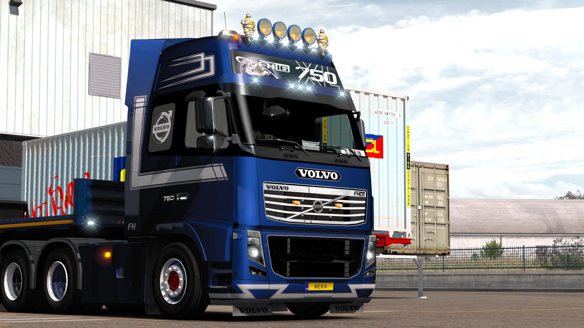 Volvo FH16 Open Pipe Sound Mod 1.39 ETS2 Euro Truck