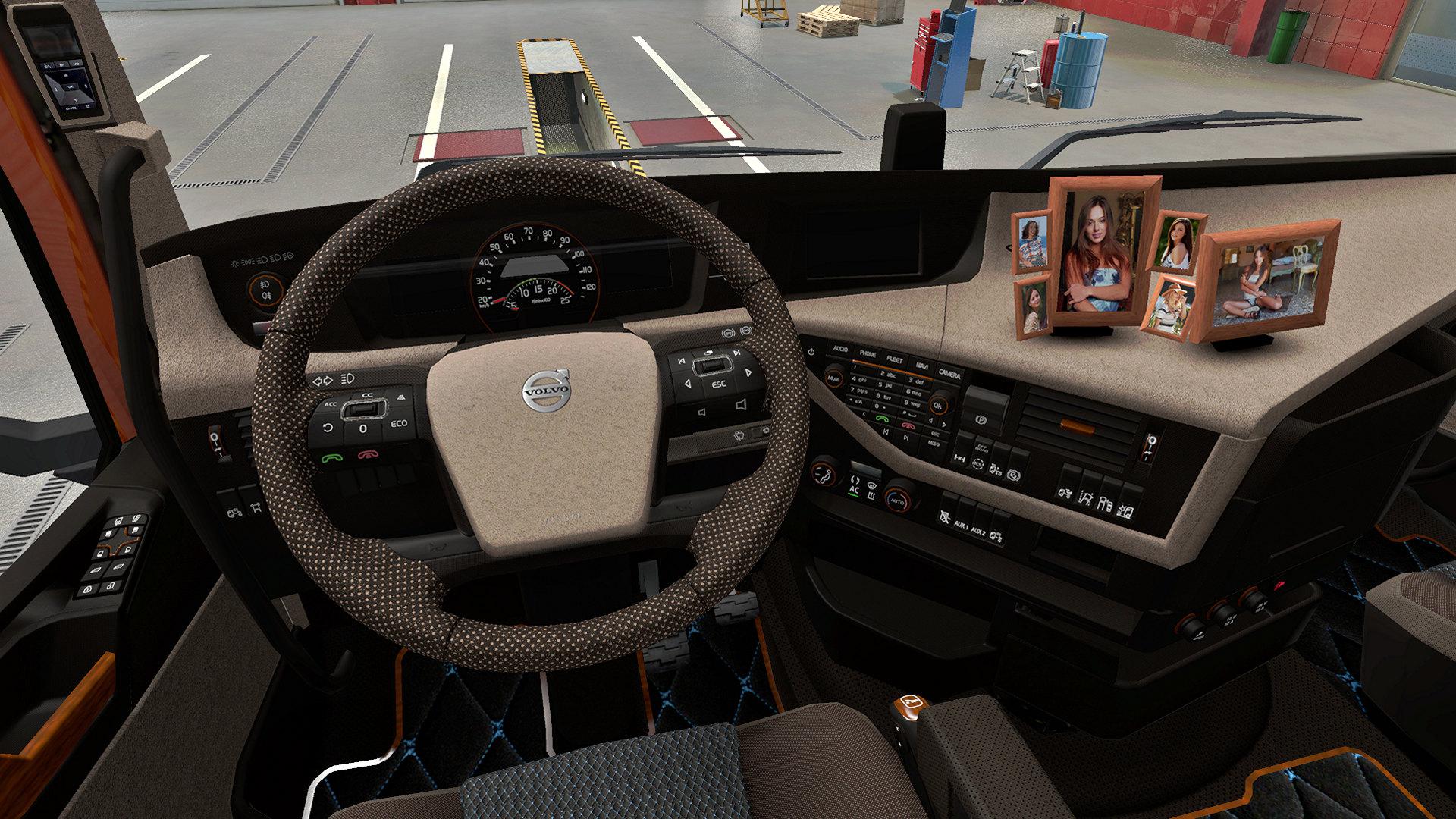 Beige Interior Volvo Fh16 2012 V0 9 Ats Euro Truck Simulator 2 Mods American Truck Simulator Mods