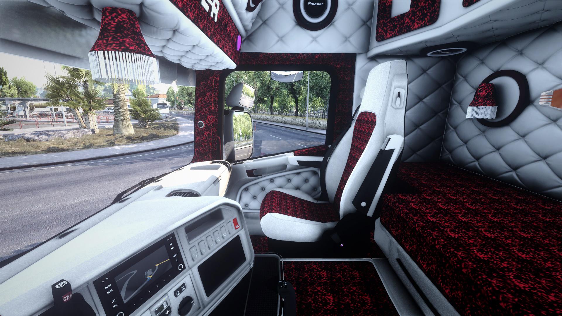 Seasoning groove yarn Scania RJL White Holland Interior 1.40 ETS2 - Euro Truck Simulator 2 Mods |  American Truck Simulator Mods