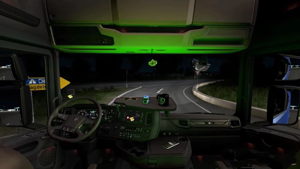 ets2: Scania interior v 1.0 Interieurs Mod für Eurotruck Simulator 2