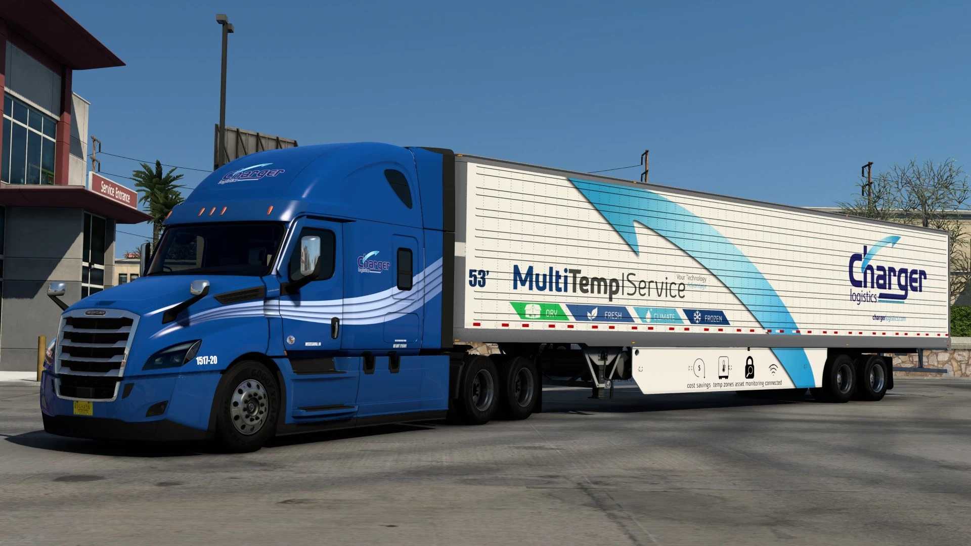 Charger Logistics skinpack v1.0 ATS Euro Truck Simulator 2 Mods