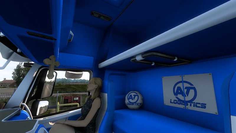 Scottish fuel I am sick Volvo FH16 Classic Blue & White interior v1.0 ETS2 - Euro Truck Simulator 2  Mods | American Truck Simulator Mods