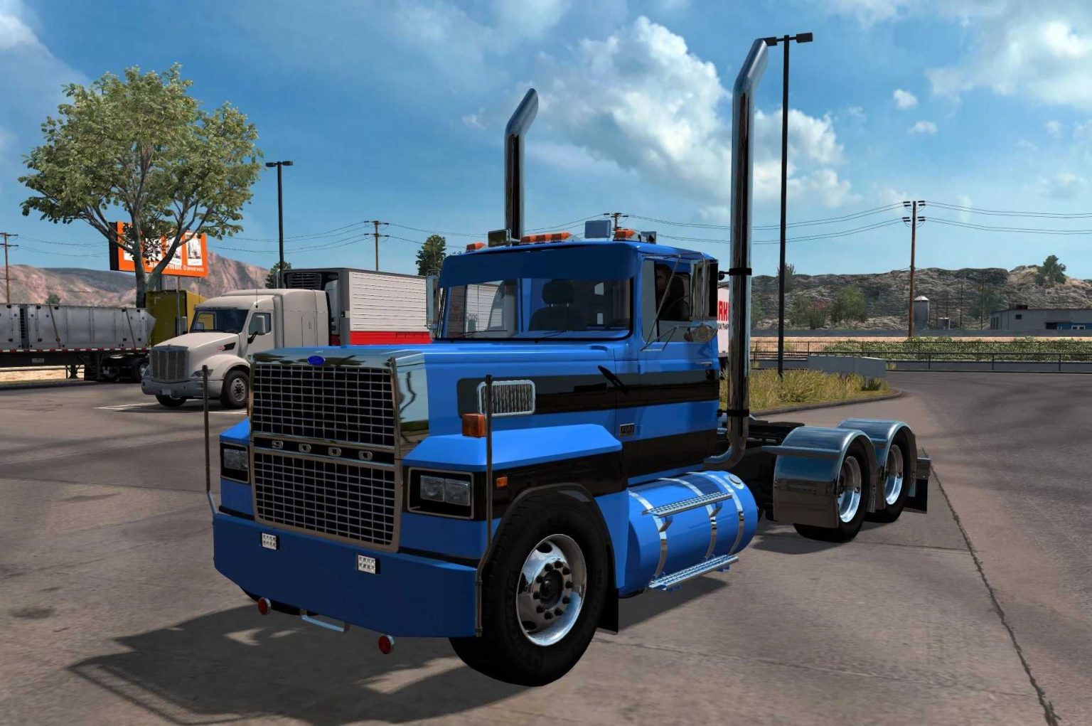 Ford lt9000 custom 1.44 ATS Euro Truck Simulator 2 Mods American