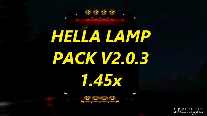 Hella Lamp Pack v2.0.3 1.45 ETS2 - Euro Truck Simulator 2 Mods | American Simulator Mods