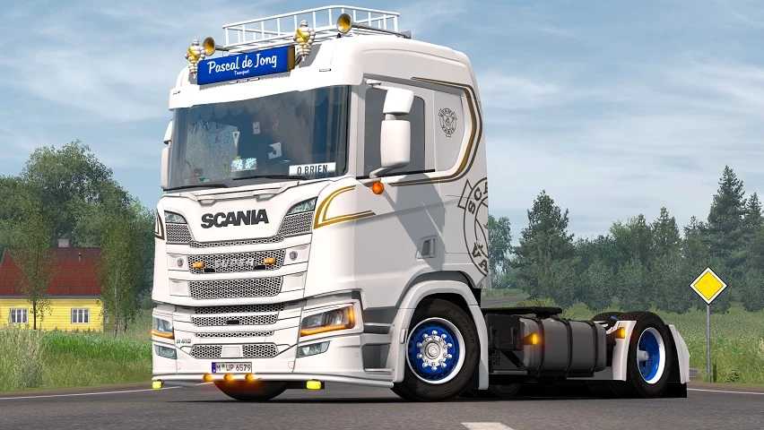 NextGen Scania PGRS Rework Hotfix v1.45 ETS2 - Euro Truck Simulator 2 Mods