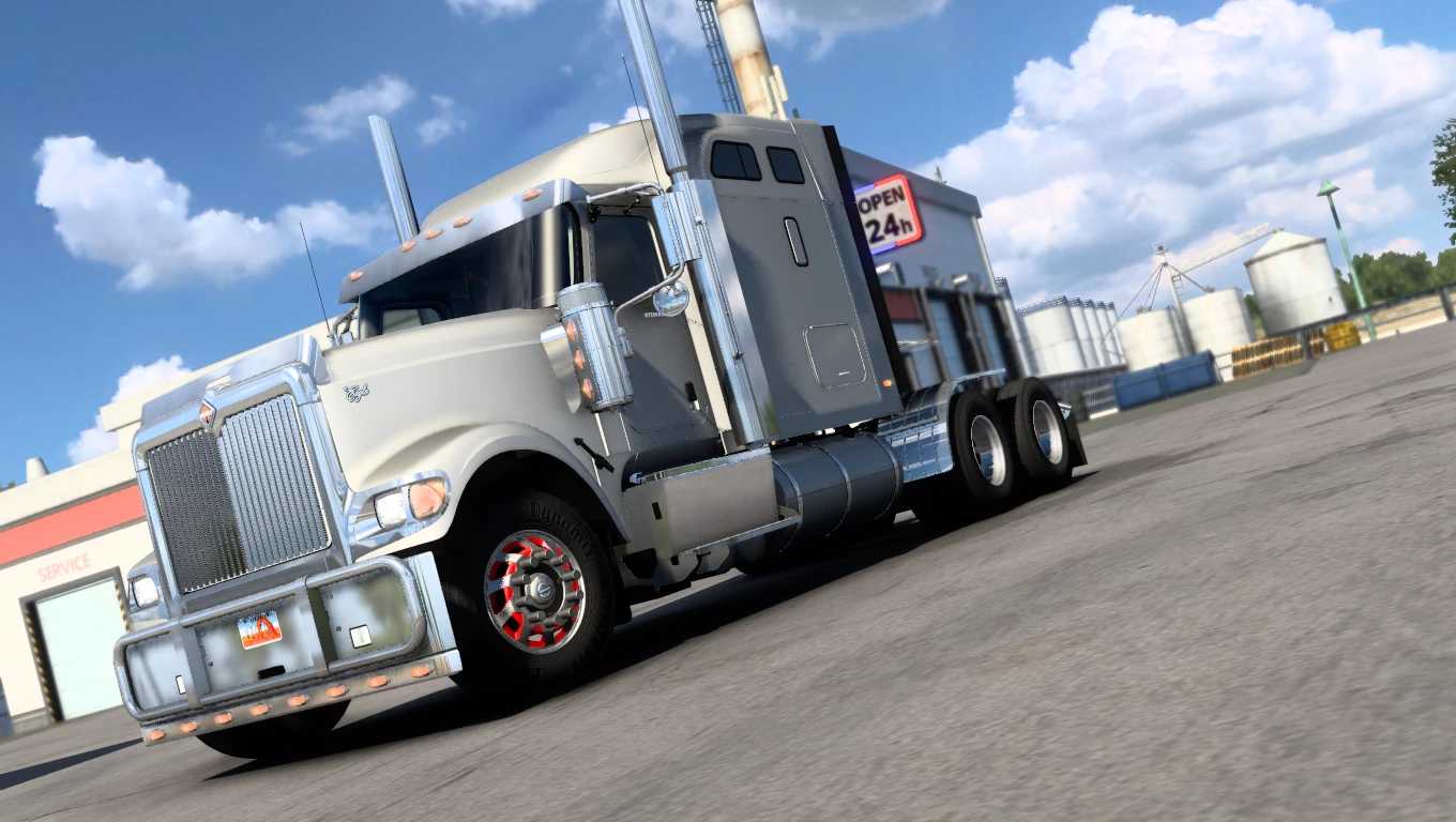 Pack of wheels and accessories America Truck 1.45 ATS Euro Truck