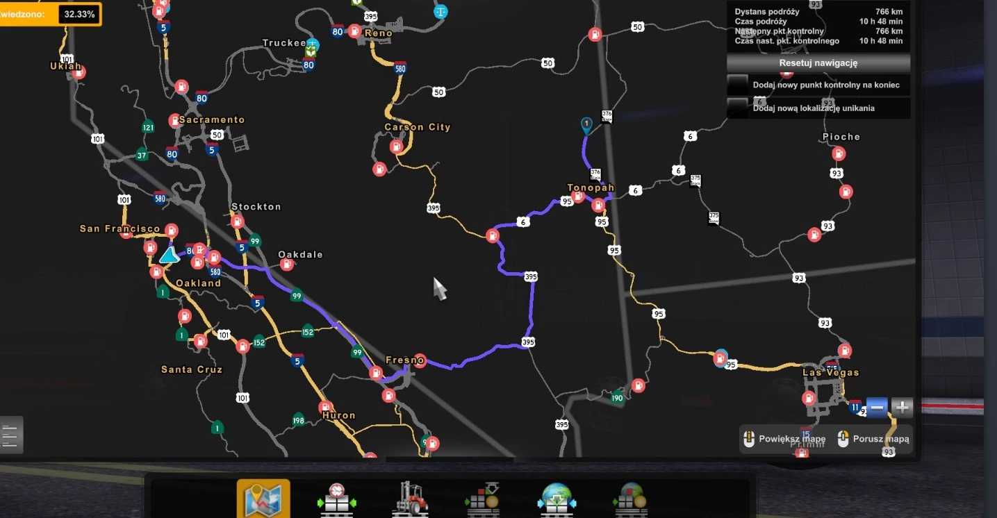 Waze Navigation Mod v1.45 ATS Euro Truck Simulator 2 Mods American