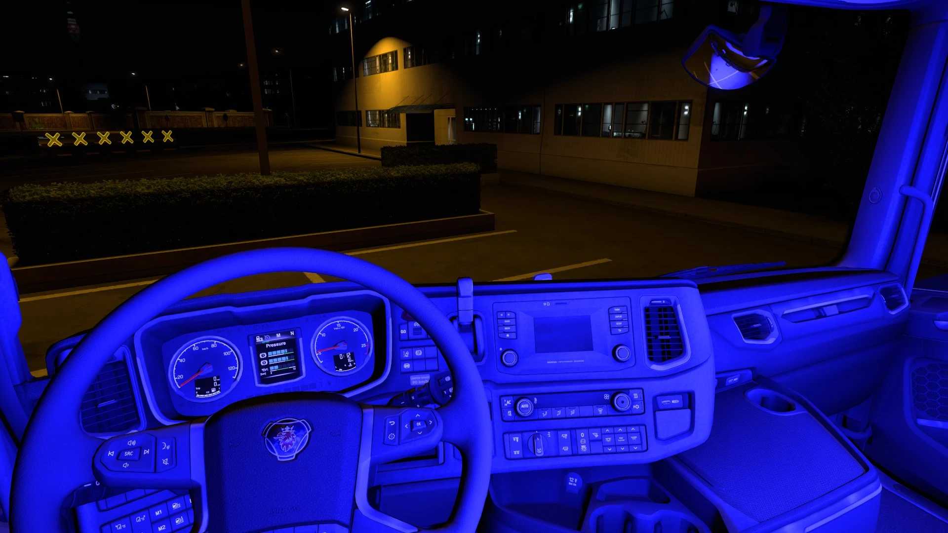 Interior Lights for all trucks v1.1 ETS2 Euro Truck Simulator 2 Mods