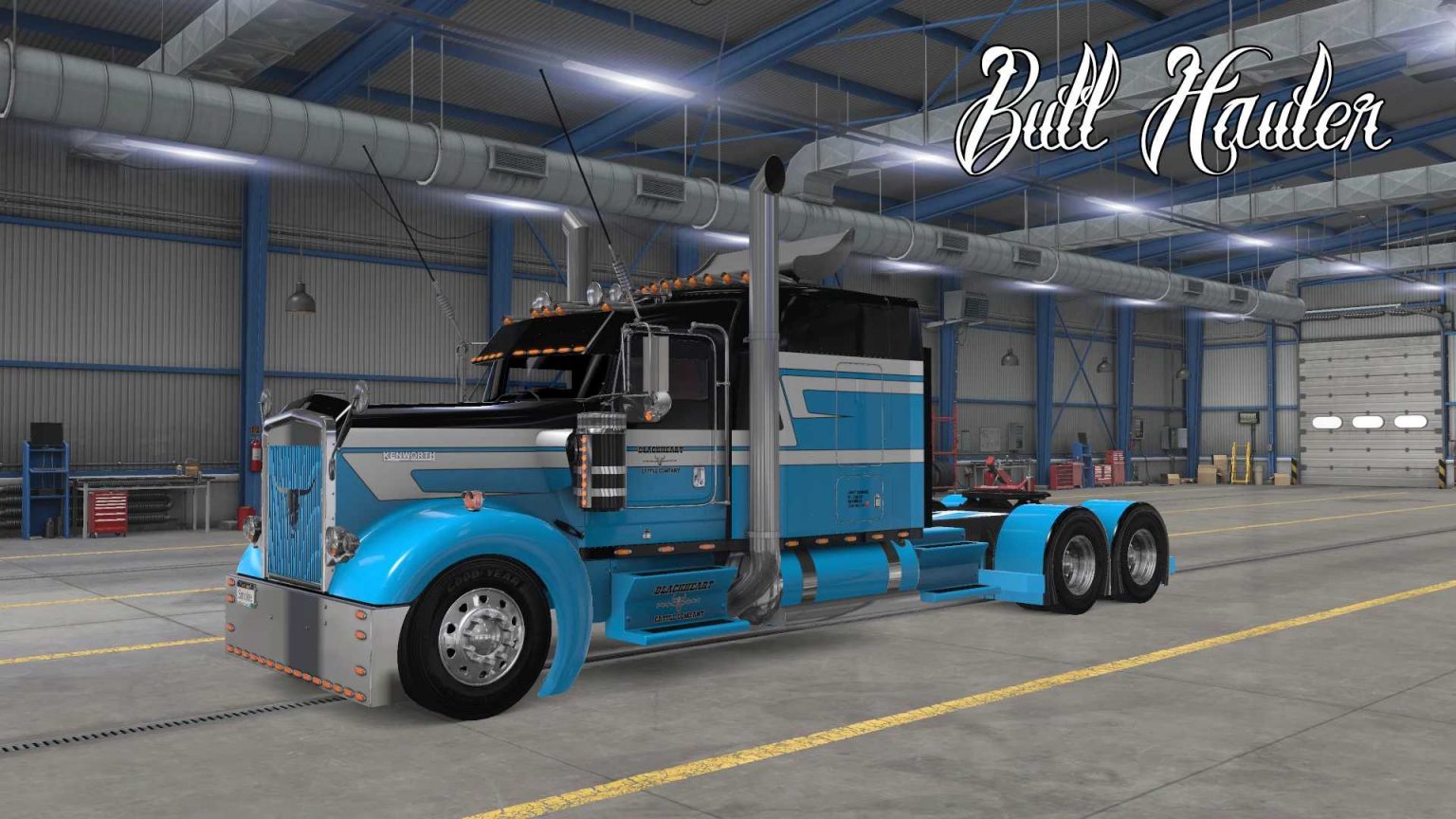 Jon Ruda Highway Killer W900 Bull Hualer 1.46 ATS Euro Truck