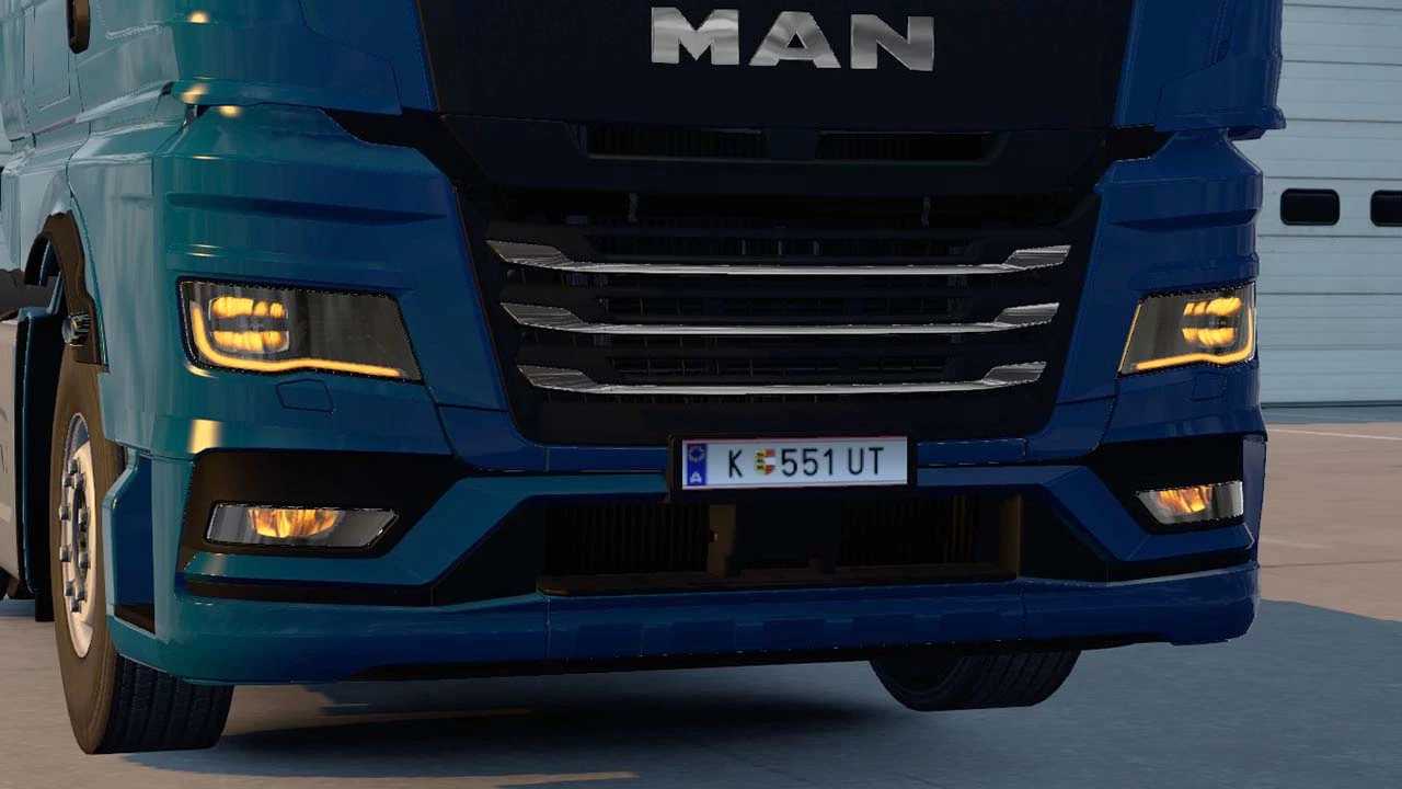 Man TGX 2020 Xenon Headlights v1.0 ETS2 Euro Truck Simulator 2 Mods American Truck Simulator