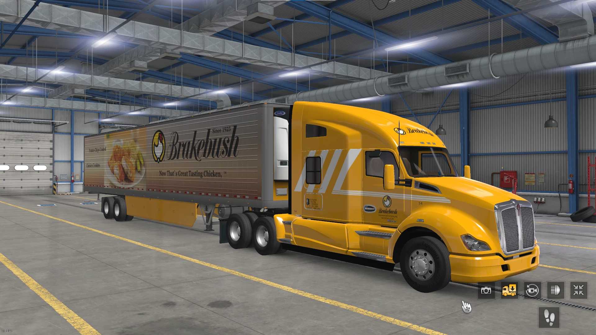 Brakebush Skin 1.47.x ATS Euro Truck Simulator 2 Mods American
