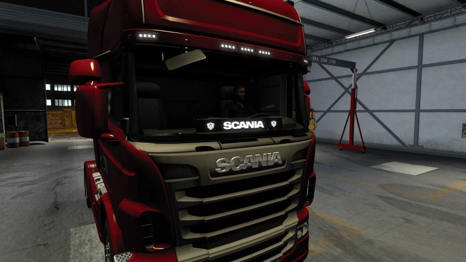 Scania Windshield Board v1.0 ETS2 Euro Truck Simulator 2 Mods American Truck Simulator Mods
