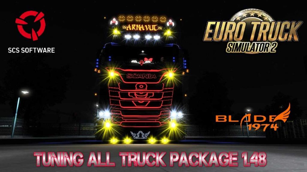 Euro Truck Simulator 2 Auto Mod Tuning All truck package 1.49 ETS2 - Euro Truck Simulator 2 Mods