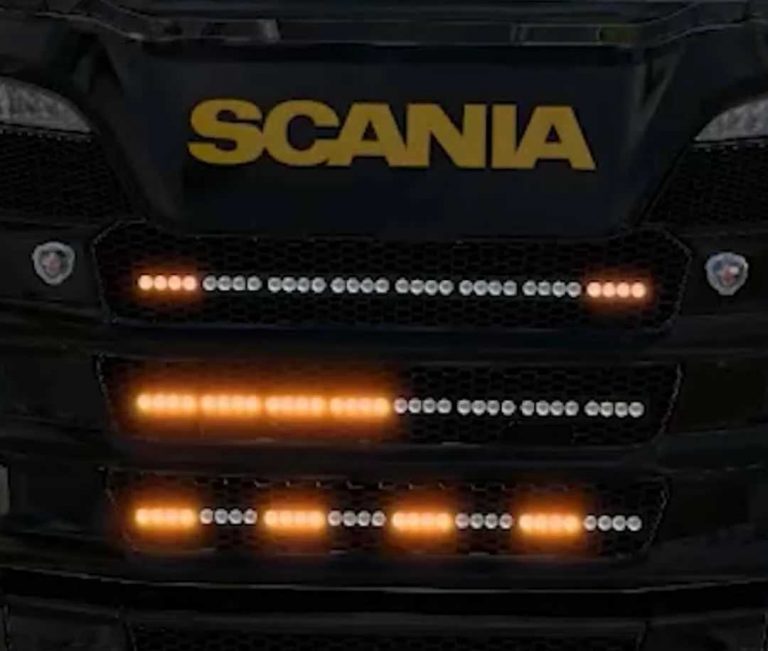 Strobe Light Mod v1.0 ETS2 Euro Truck Simulator 2 Mods American