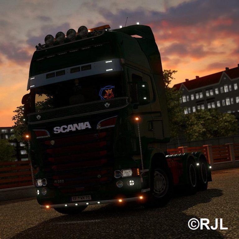 SCANIA R & STREAMLINE MODIFICATIONS V1.4 ETS2 - Euro Truck Simulator 2 ...