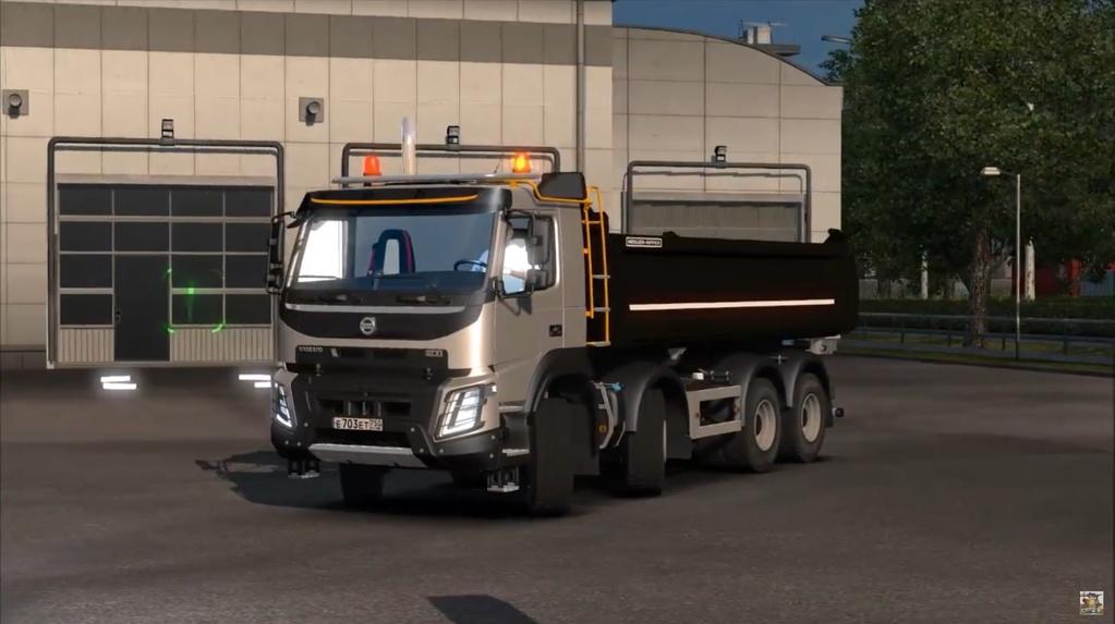 VOLVO FMX MEILLER KIPPER 1.21.Х Truck thumbnail 3