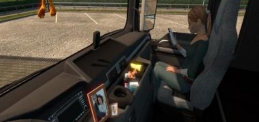Animated Steering Wheels and Pedals V1.45 ETS2 thumbnail 5