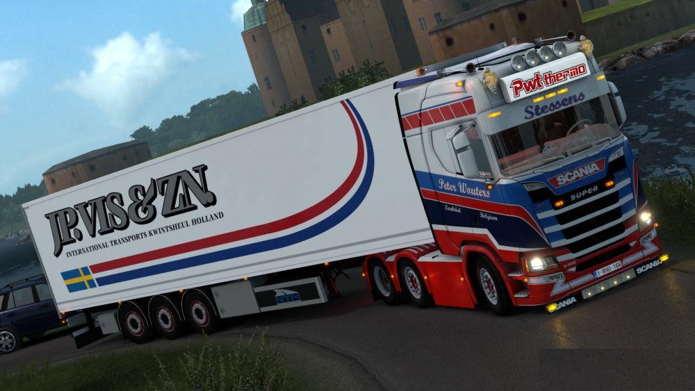 SCANIA PWT THERMO STESSENS & TRAILER – 1.32.X TRUCK thumbnail 2