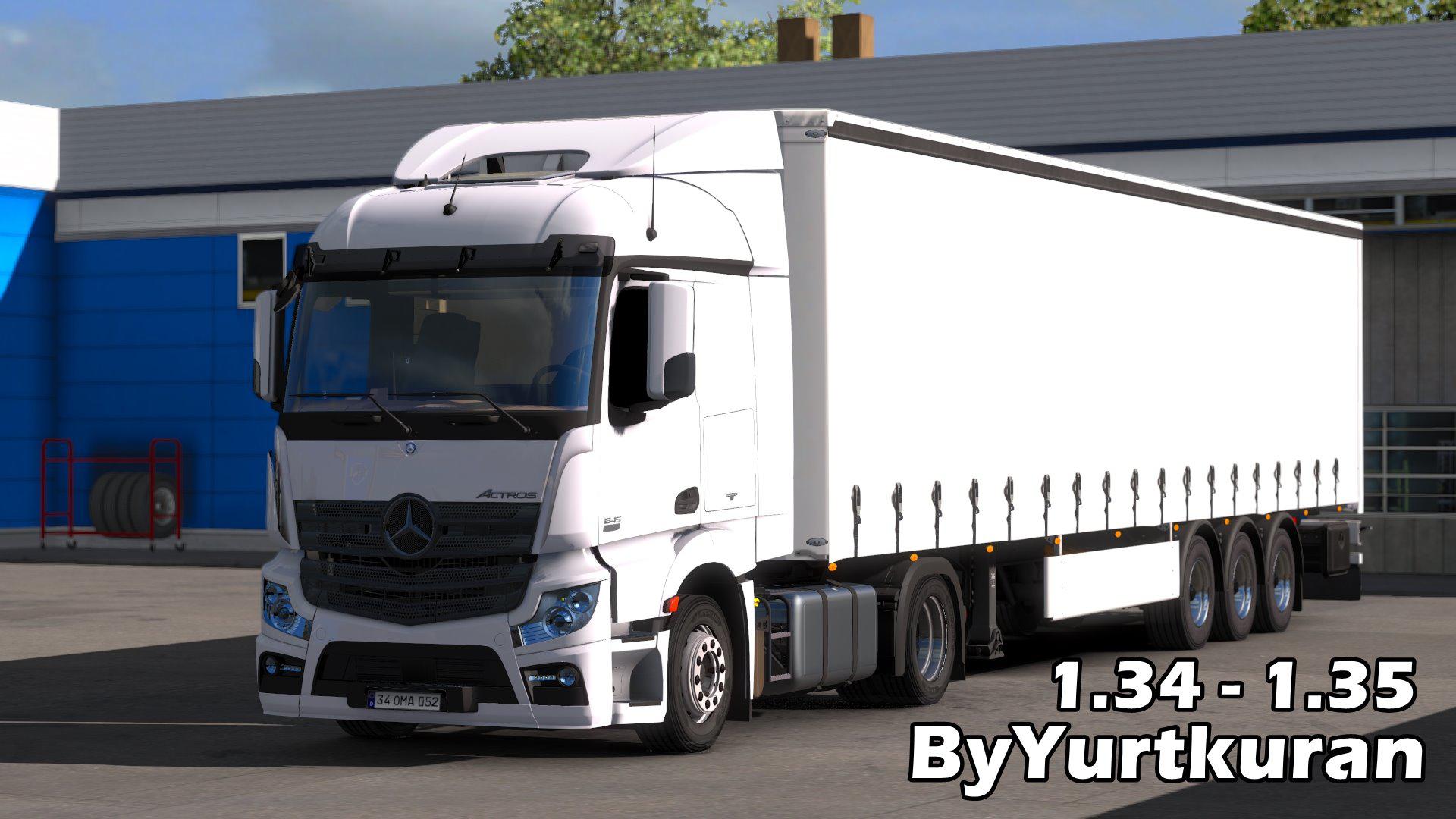 MERCEDES ACTROS 1845 1.34 – 1.35 TRUCK thumbnail 2
