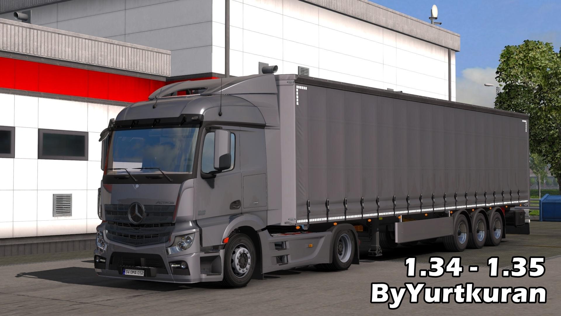 MERCEDES ACTROS 1845 1.34 – 1.35 TRUCK