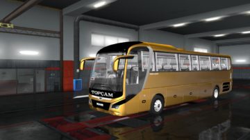 NEW BUS – MAN COACH – ETS2 1.35.X V1.1 BUS thumbnail 12