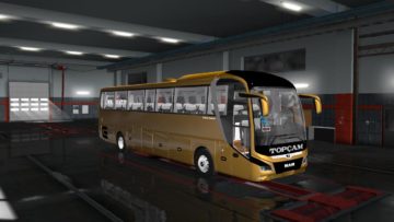 NEW BUS – MAN COACH – ETS2 1.35.X V1.1 BUS thumbnail 13