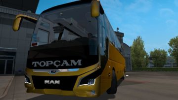 NEW BUS – MAN COACH – ETS2 1.35.X V1.1 BUS thumbnail 4