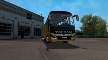 NEW BUS – MAN COACH – ETS2 1.35.X V1.1 BUS thumbnail 6