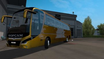 NEW BUS – MAN COACH – ETS2 1.35.X V1.1 BUS thumbnail 7