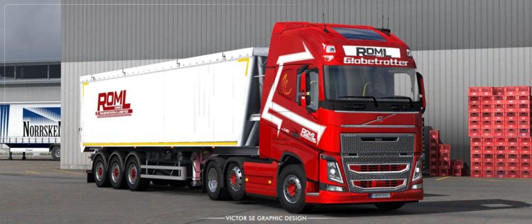 Roml ROML CARGO VOLVO FH4 AND BODEX KIS 3 SKINPACK V1.0 MOD - Euro Truck ...