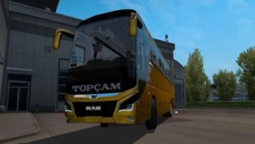 NEW BUS – MAN COACH – ETS2 1.36.X BUS MOD thumbnail 3