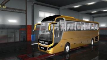 NEW BUS – MAN COACH – ETS2 1.36.X BUS MOD thumbnail 4