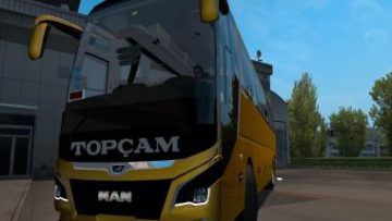 NEW BUS – MAN COACH – ETS2 1.36.X BUS MOD thumbnail 7