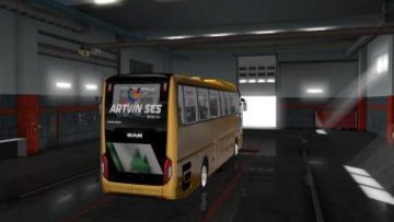 NEW BUS – MAN COACH – ETS2 1.36.X BUS MOD thumbnail 6