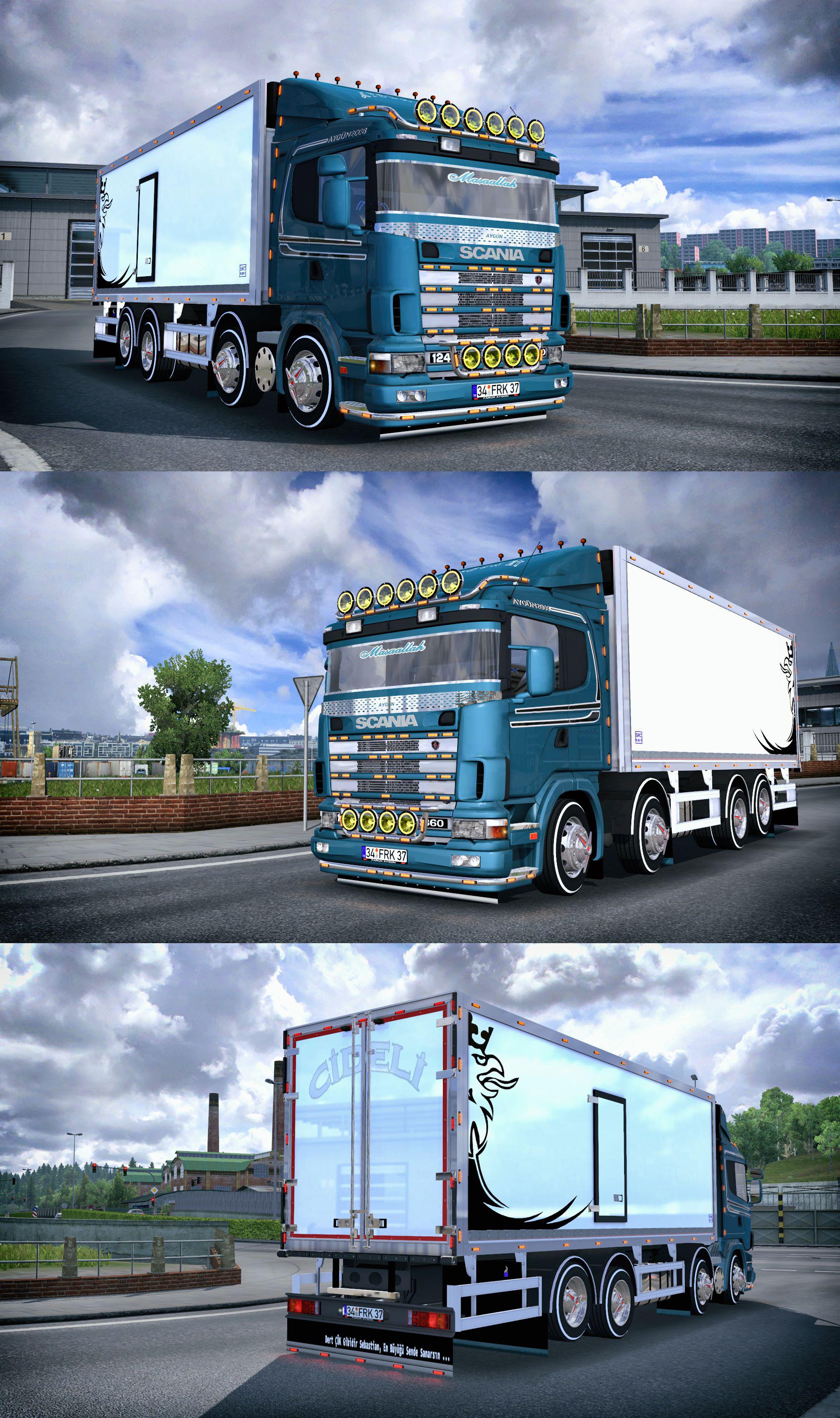 Scania 124g 360 Thermo King 1.37 ETS2 thumbnail 3