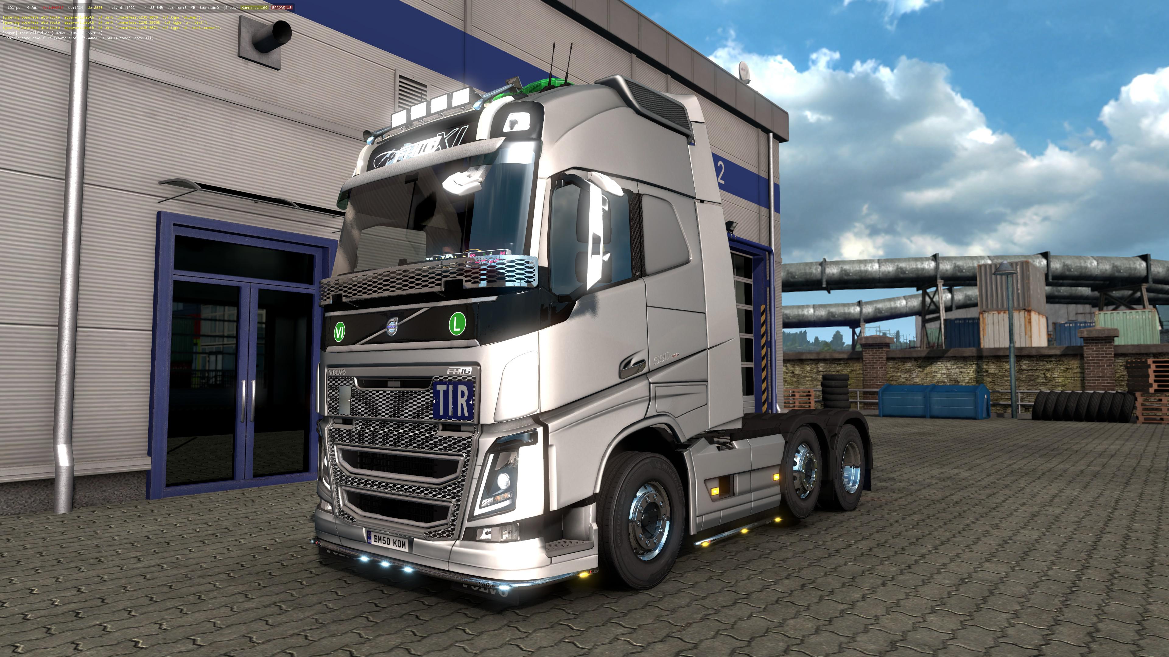 Volvo FH16 2012 Reworked v3.1.5.1 1.39.x ETS2 thumbnail 2