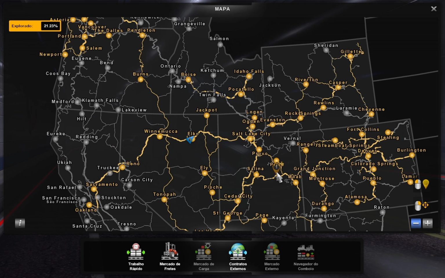 PROFILE ATS 1.41.1.66S BY RODONITCHO MODS 1.41 ATS - Euro Truck ...