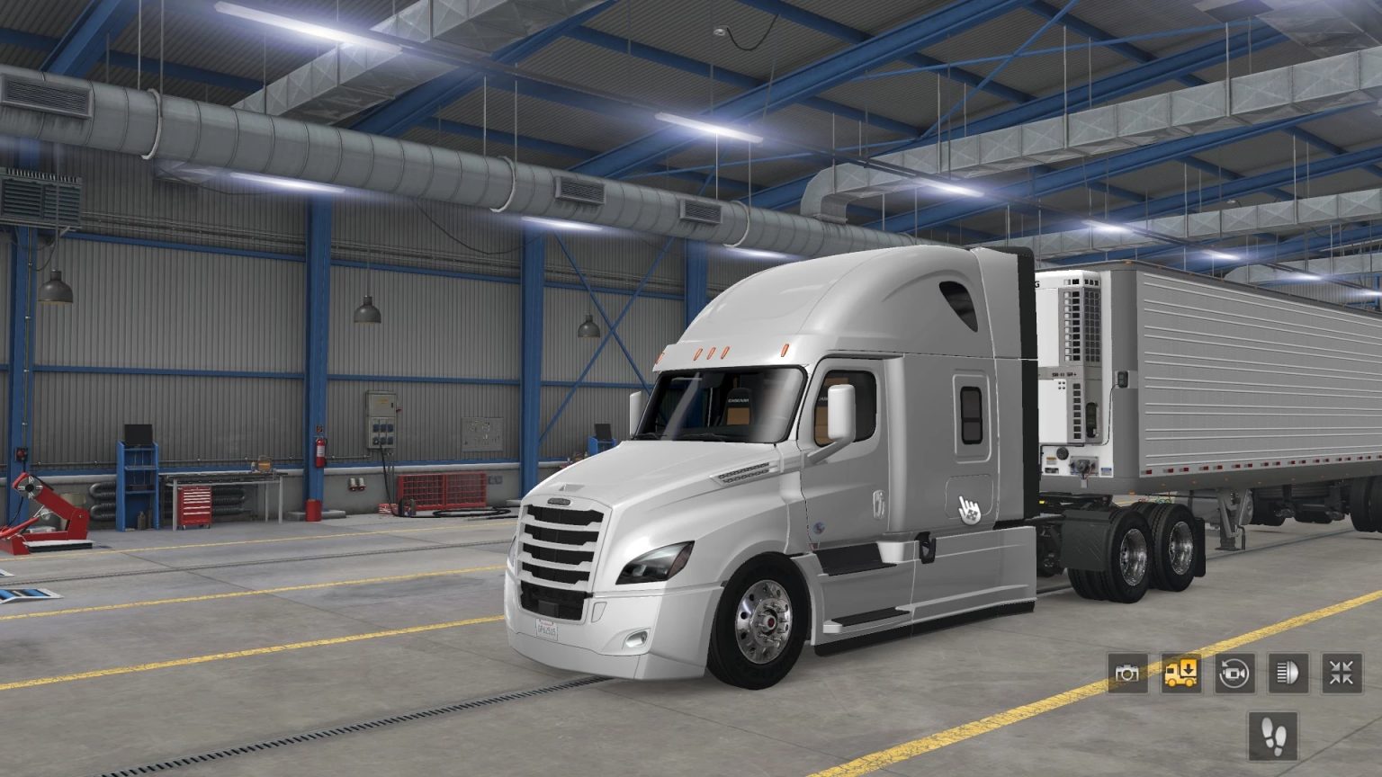Freightliner Cascadia Parts Pack and Rear Frame Cables v1.0.3 ATS ...