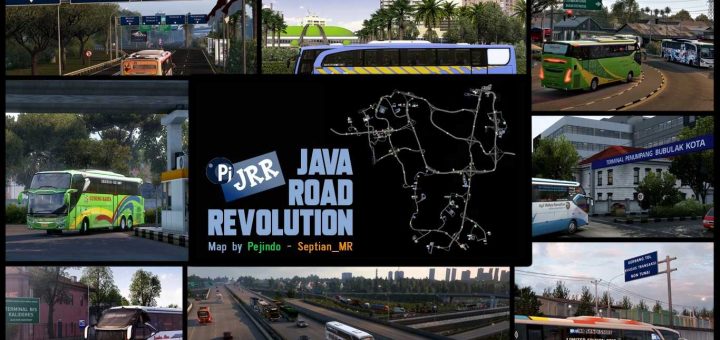 Java Road Revolution | Euro Truck Simulator 2 Mods | ATS Mods