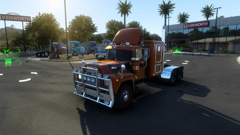 Mack R Series with the mod addon FIXED V2.0 1.46 ATS - Euro Truck ...